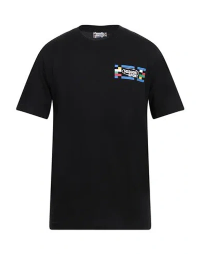 Missoni Man T-shirt Black Size Xxl Cotton