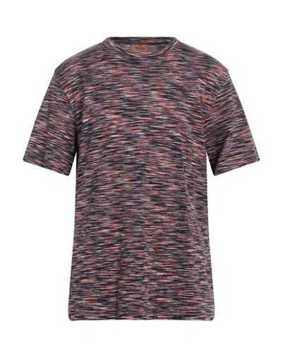 Missoni Man T-shirt Fuchsia Size Xxl Cotton In Pink
