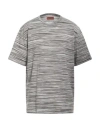 Missoni Man T-shirt Lead Size Xxl Cotton In Grey