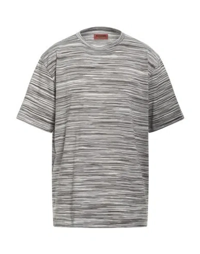 MISSONI MISSONI MAN T-SHIRT LEAD SIZE M COTTON
