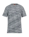 Missoni Man T-shirt Midnight Blue Size Xxl Cotton In Blue