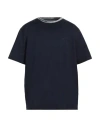 Missoni Man T-shirt Midnight Blue Size Xxl Cotton