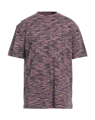 Missoni Man T-shirt Fuchsia Size Xxl Cotton In Pink