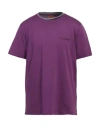 Missoni Man T-shirt Purple Size Xl Cotton