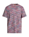 Missoni Man T-shirt Tomato Red Size L Cotton In Multi