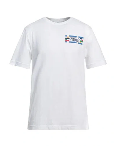 Missoni Man T-shirt White Size Xxl Cotton