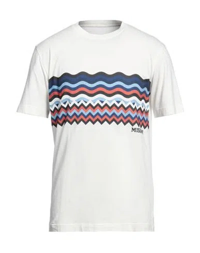 Missoni Man T-shirt White Size Xxl Cotton