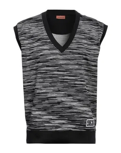 Missoni Man Tank Top Black Size L Cotton