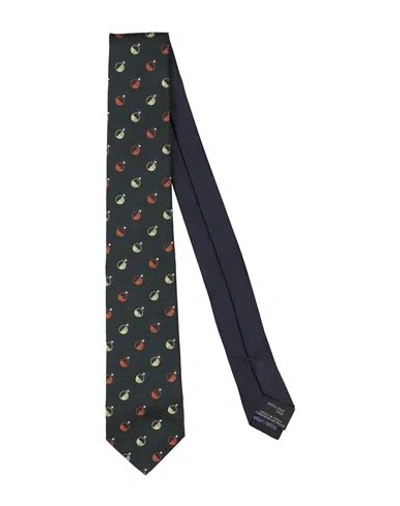 Missoni Man Ties & Bow Ties Dark Green Size - Silk
