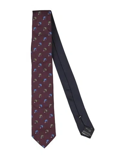 Missoni Man Ties & Bow Ties Plum Size - Silk