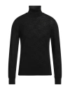 Missoni Man Turtleneck Black Size M Wool, Viscose