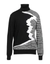 Missoni Space-dyed Wool Roll-neck Sweater In Gray