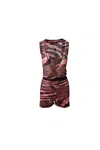 Missoni Mare Plymouth Playsuit In Multicolor Viscose In Multi