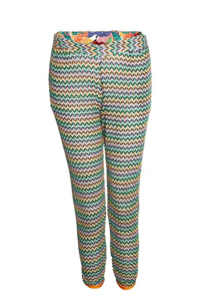 Missoni Mare, Zig Zag Pantalon In Blue