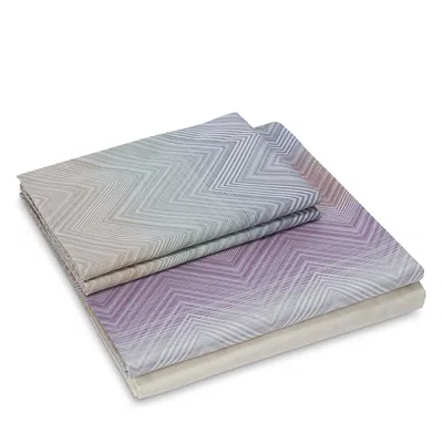 Missoni Marea Sheet Set, King In Blue