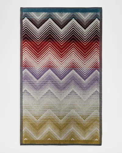 Missoni Marea Zig-zag Bath Towel In Multi