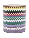Missoni Zigzag-printed Candle (220g) In Multi