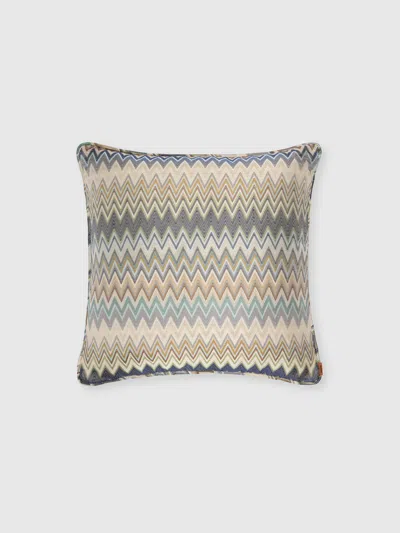 Missoni Masuleh Silk-blend Cushion 45x45 Cm In Multi