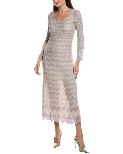 Missoni Maxi Dress In Gray