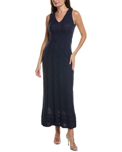 Missoni Maxi Dress In Blue