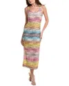 Missoni Maxi Dress In Pink