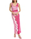 Missoni Maxi Dress In Pink