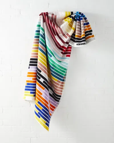 Missoni Melody Beach Towel In Multi
