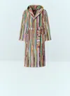 Missoni Melody Hooded Bathrobe In Multicolour