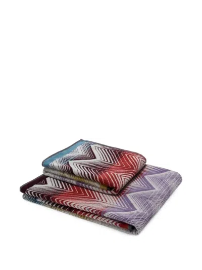 Missoni Melody Zigzag-print Towel In Multi