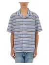 Missoni Men's Bowling Shirt | Size 52 | Us25sj05 Color Bw00w0s01fs In Multicolour