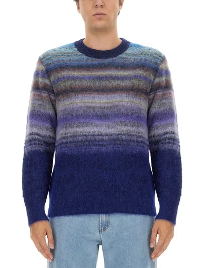 Missoni Degrade Shirt In Blue