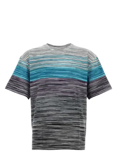 MISSONI MEN'S EMBROIDERED COTTON T-SHIRT