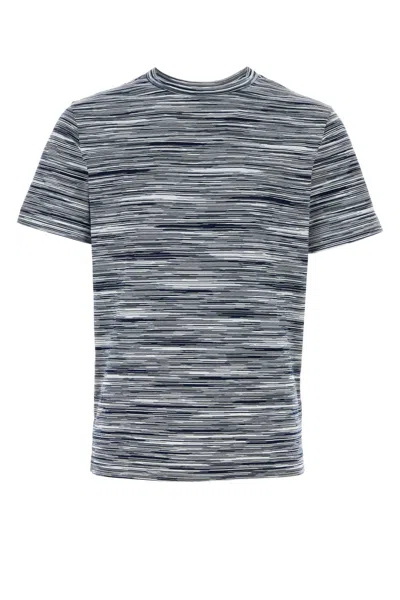 MISSONI MISSONI MEN EMBROIDERED COTTON T-SHIRT