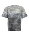 Missoni Man T-shirt Midnight Blue Size Xxl Cotton In Multicolor