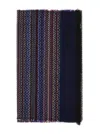 Missoni Fringed Scarf With Pattern Design In Multi