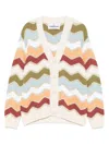 Missoni Chevron Pattern Buttoned Cardigan