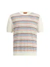 Missoni Zigzag Pattern Knit T-shirt
