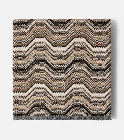 Missoni Merano Zigzag Wool-blend Throw In Multi