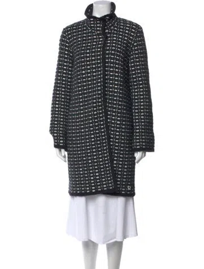 Pre-owned Missoni Merino Wool Mock Neck Sweater In Multi
