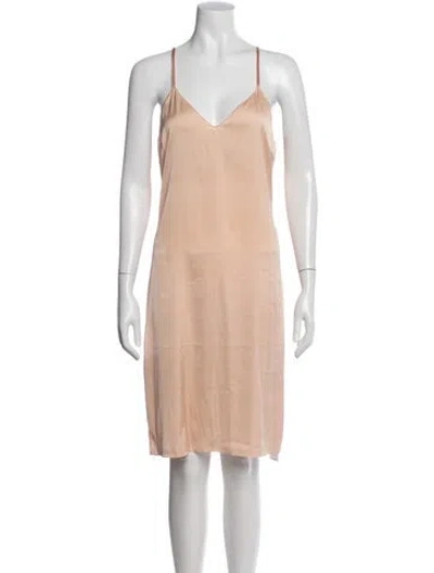 Pre-owned Missoni Mesh Accents Nightgown In Pink