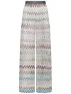 Shop Missoni Mesh Palazzo Trousers