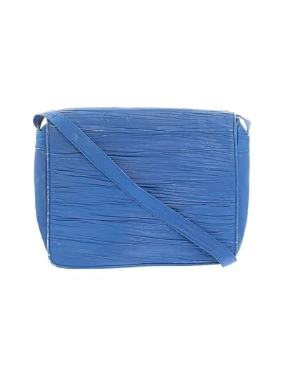 Pre-owned Missoni Messenger In Blue