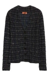 Missoni Metallic & Sequin Cardigan In Multi