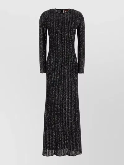 Missoni Metallic Fine-knit Maxi Dress