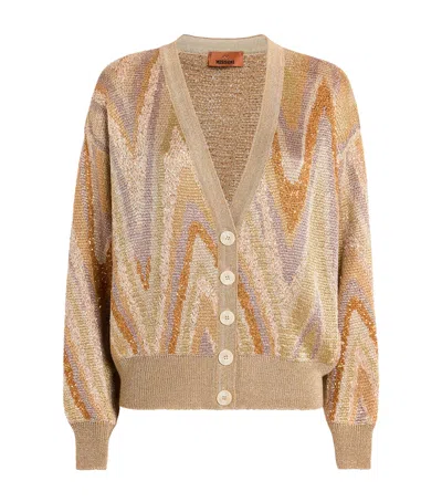 Missoni Metallic Graphic Cardigan