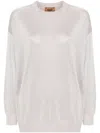 Missoni Sweater With Metallic Effect In Pink