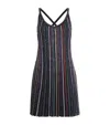 Missoni Metallic Stripe Mini Dress