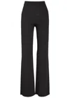 Missoni Metallic-weave Knitted Trousers In Black