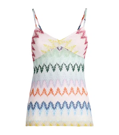 Missoni Metallic Zigzag Cami Top
