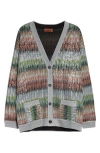 Missoni Knitwear In Green/red/sky